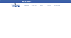 Desktop Screenshot of herzog-wohnwagen.de