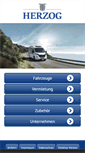 Mobile Screenshot of herzog-wohnwagen.de